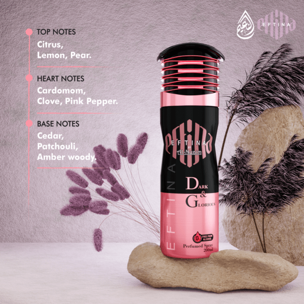 Eftina Dark & Glorious Perfumed Spray (200ml)