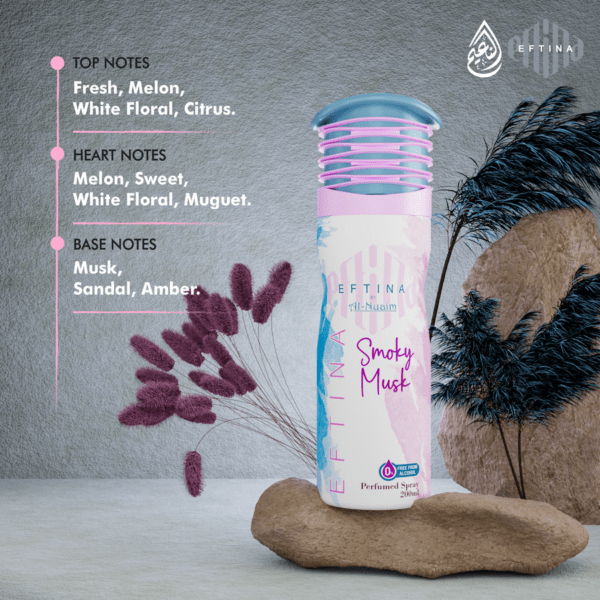 Eftina Smoky Musk Perfumed Spray (200ml )