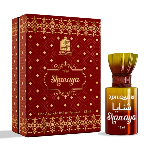 Adilqadri Shanaya Attar | Arabic & French Blend | Unisex Non-Alcoholic Roll-On 12ML Floral Attar  (Floral)